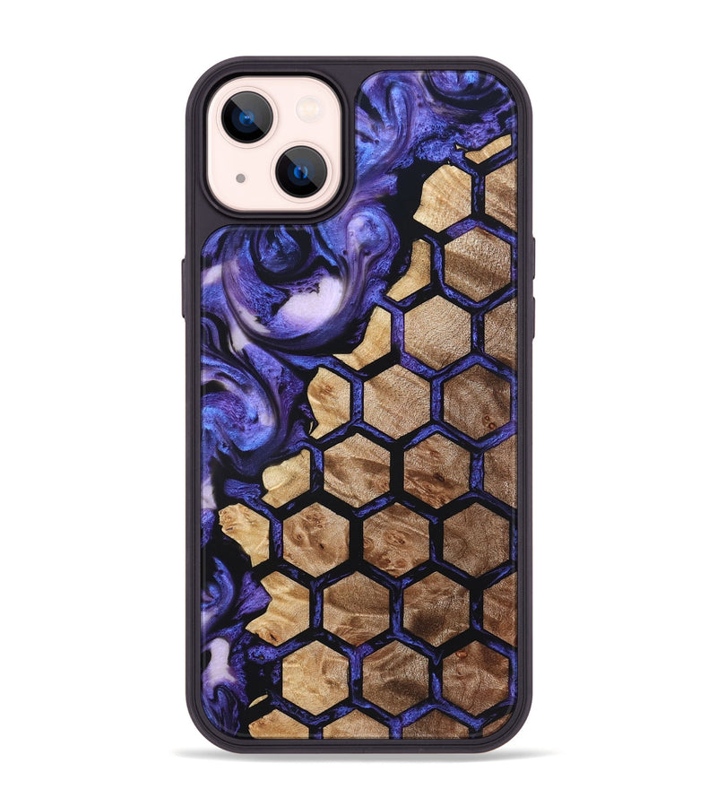 iPhone 14 Plus Wood Phone Case - Izan (Pattern, 831111)