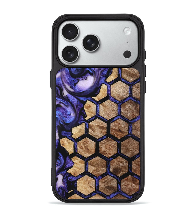 iPhone 18 Pro Max Wood Phone Case - Izan (Pattern, 831111)