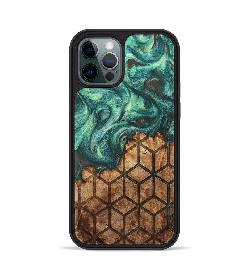 iPhone 12 Pro Wood Phone Case - Mayme (Pattern, 831112)