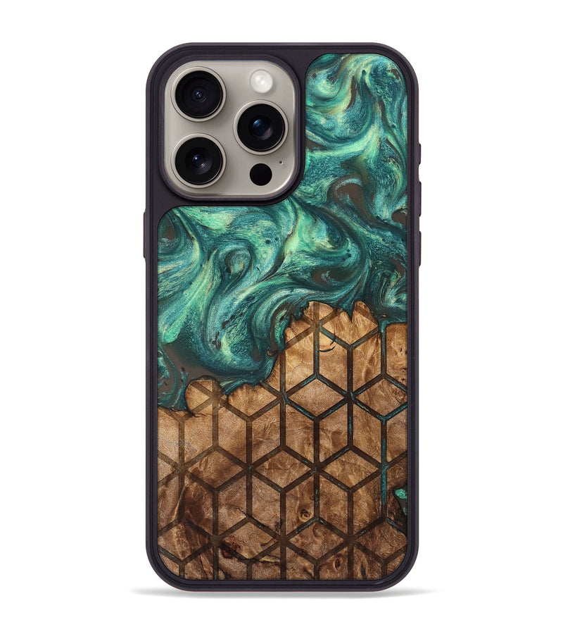 iPhone 15 Pro Max Wood Phone Case - Mayme (Pattern, 831112)