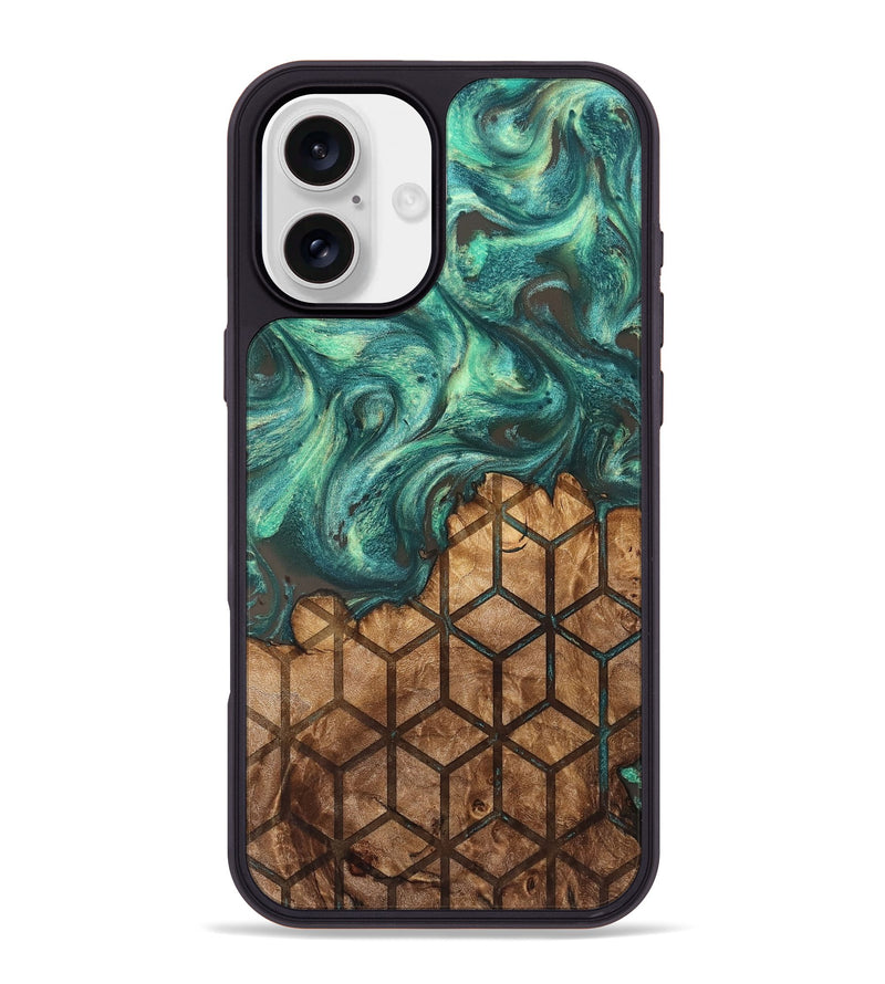 iPhone 16 Plus Wood Phone Case - Mayme (Pattern, 831112)