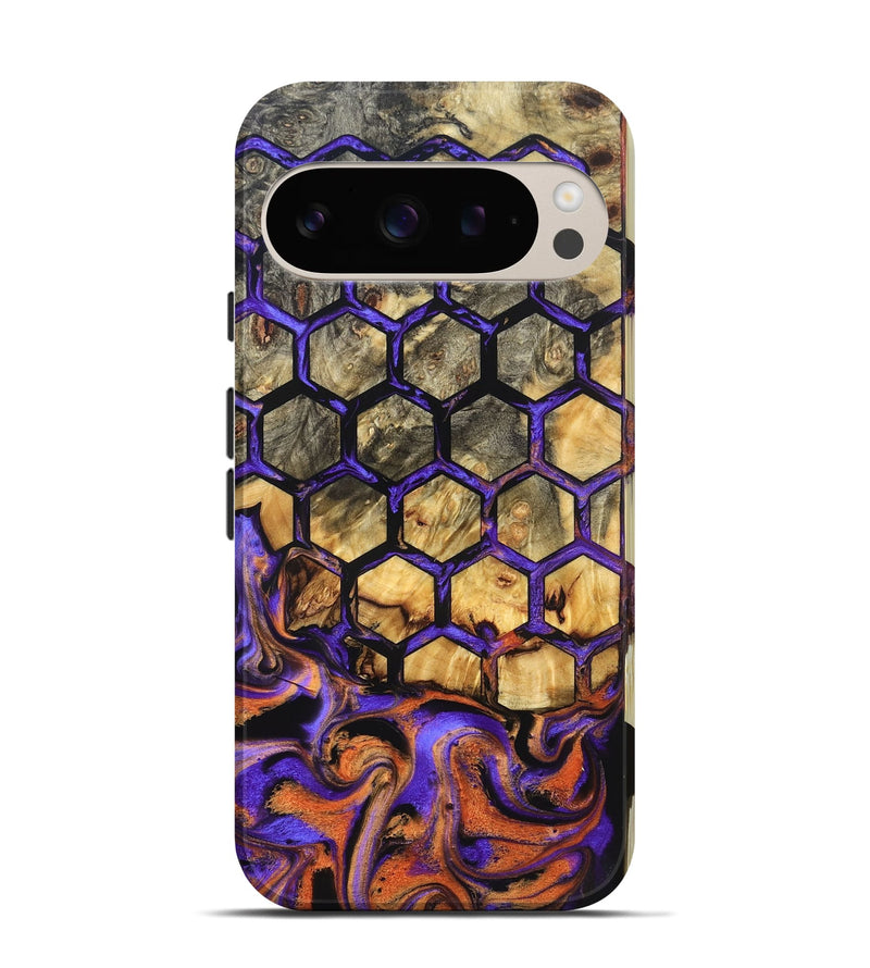 Pixel 9 Pro Wood Live Edge Phone Case - Joretta (Pattern, 831113)