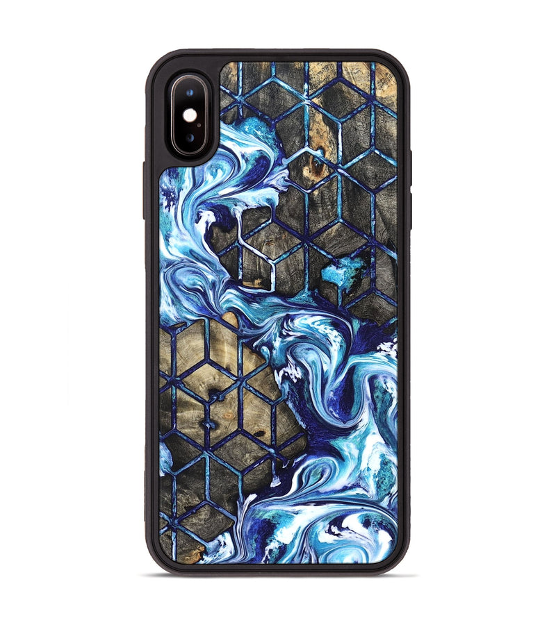 iPhone Xs Max Wood Phone Case - Tyesha (Pattern, 831114)