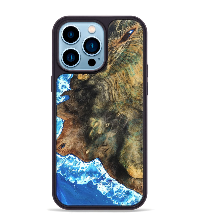 iPhone 14 Pro Max Wood Phone Case - Rio (Coastal, 831117)