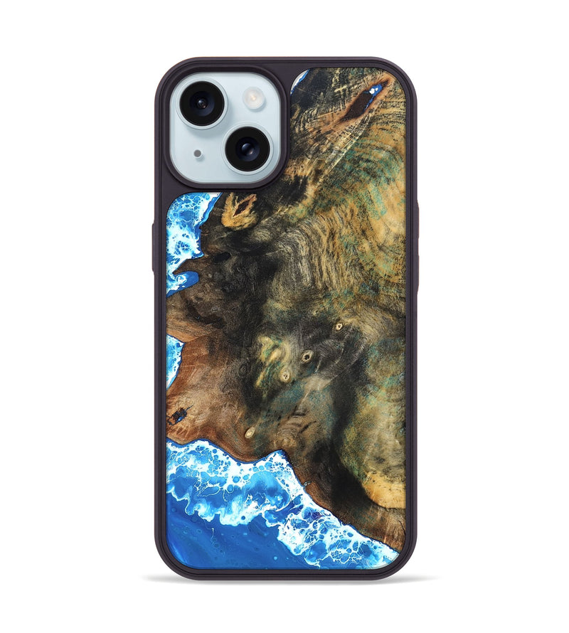 iPhone 15 Wood Phone Case - Rio (Coastal, 831117)