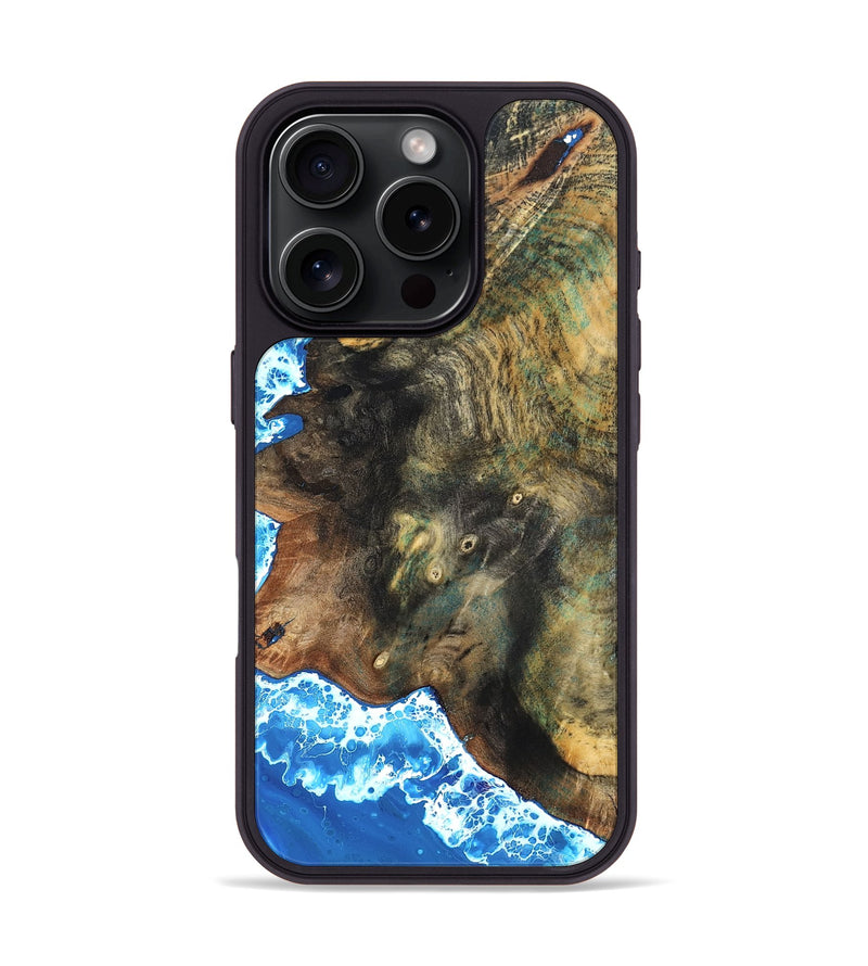 iPhone 16 Pro Wood Phone Case - Rio (Coastal, 831117)