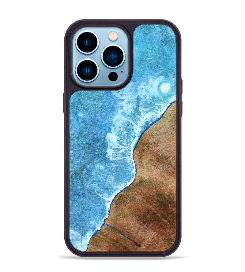 iPhone 14 Pro Max Wood Phone Case - Rita (Coastal, 831118)
