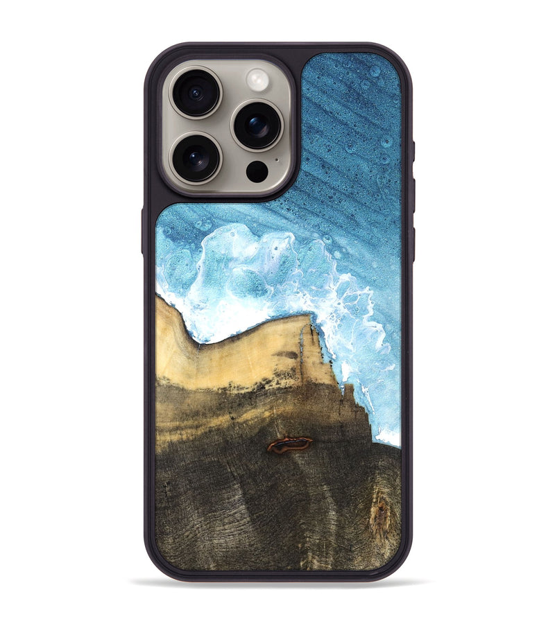 iPhone 15 Pro Max Wood Phone Case - Silas (Coastal, 831123)
