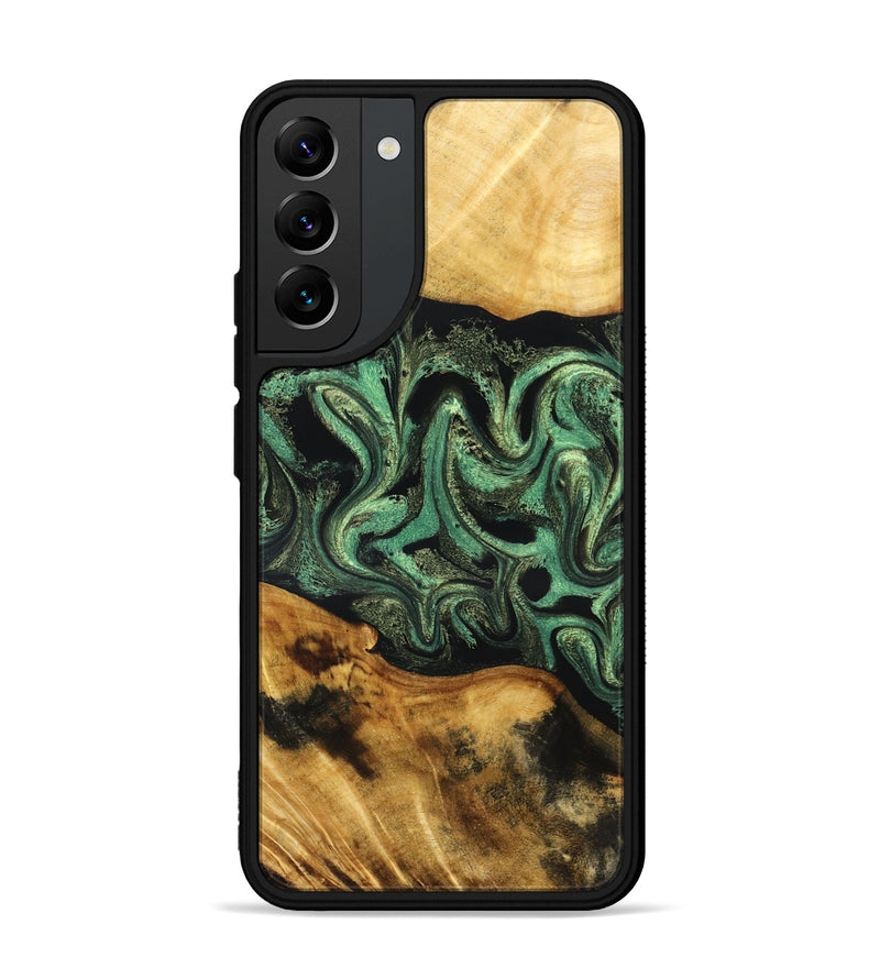 Galaxy S22 Plus Wood Phone Case - Alvie (Green, 831125)