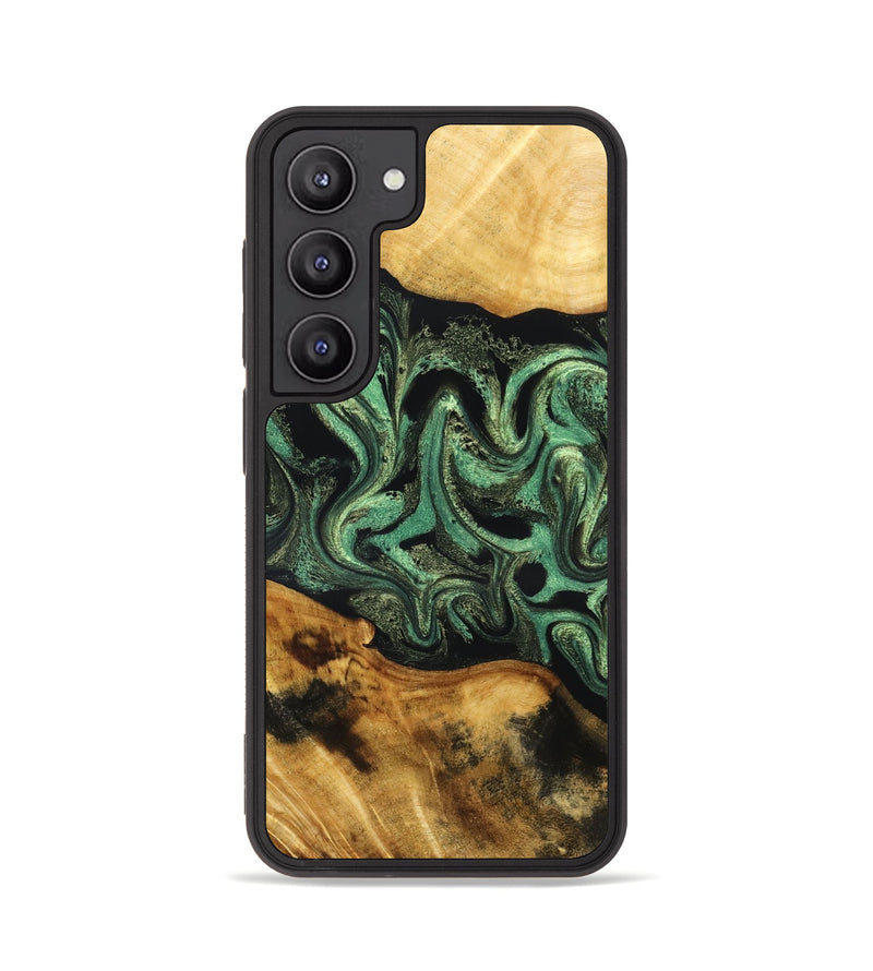 Galaxy S23 Wood Phone Case - Alvie (Green, 831125)