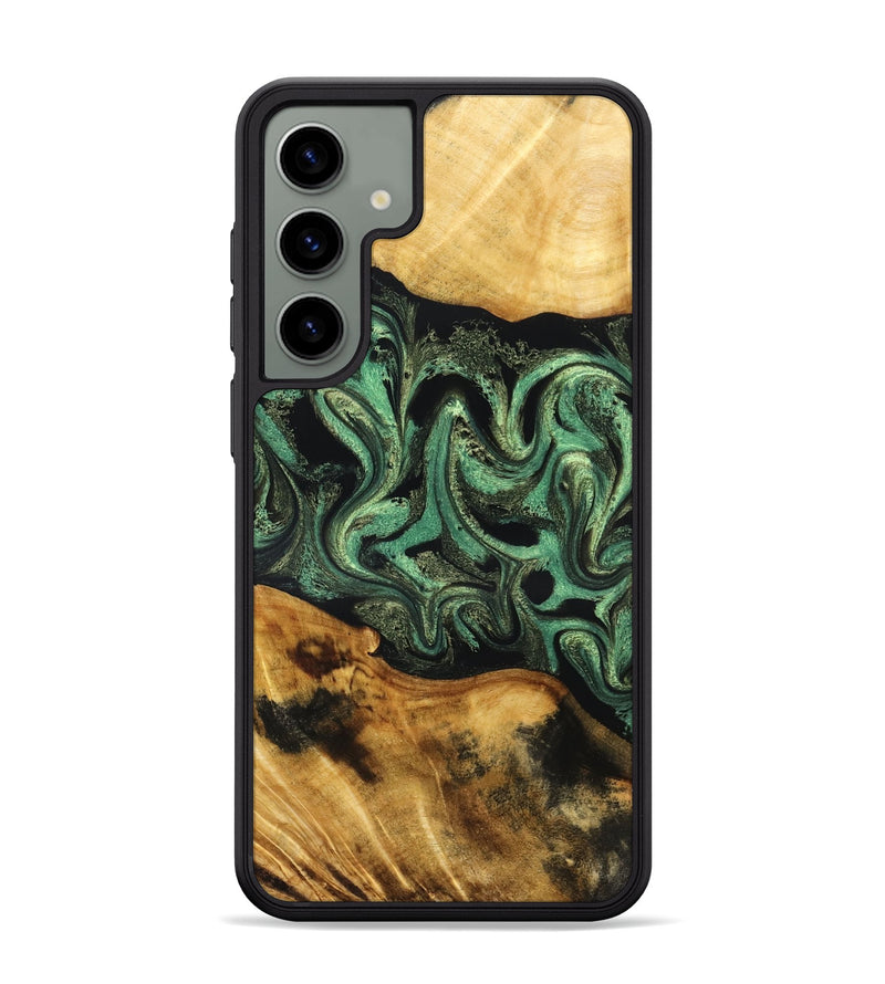 Galaxy S24 Plus Wood Phone Case - Alvie (Green, 831125)