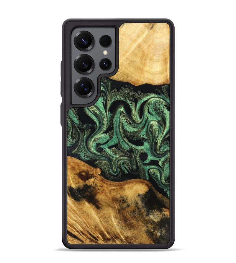 Galaxy S25 Ultra Wood Phone Case - Alvie (Green, 831125)