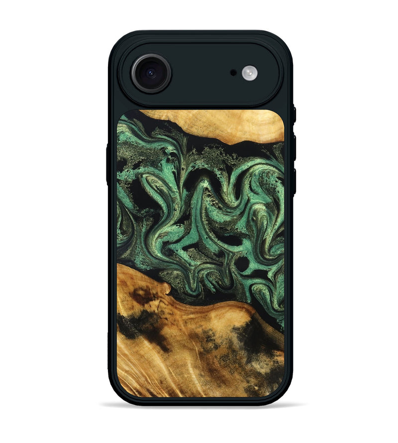 iPhone 17 Air Wood Phone Case - Alvie (Green, 831125)