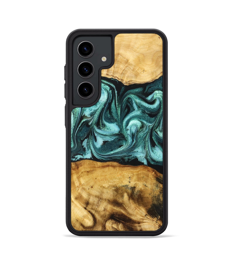 Galaxy S24 Wood Phone Case - Elise (Green, 831126)