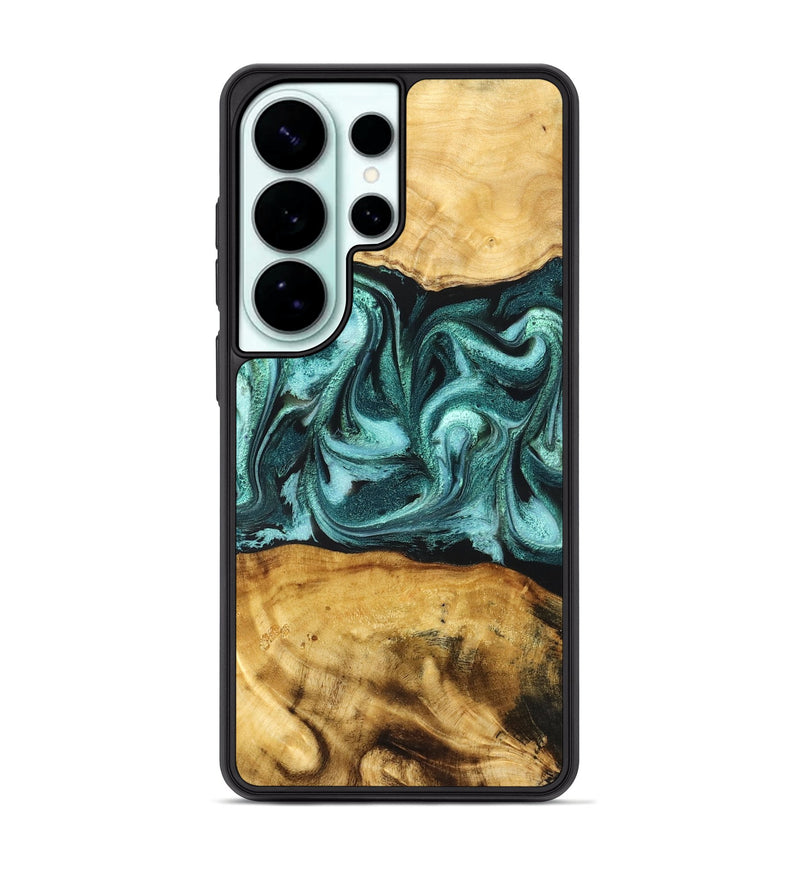 Galaxy S26 Ultra Wood Phone Case - Elise (Green, 831126)