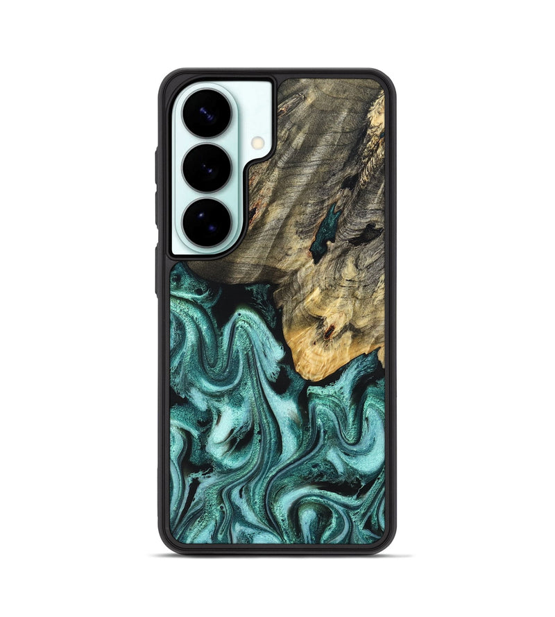 Galaxy S26 Wood Phone Case - Shaniya (Green, 831128)