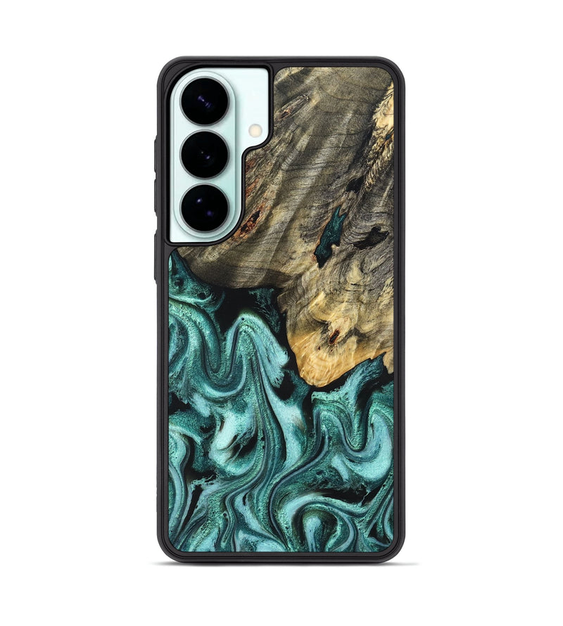 Galaxy S26 Plus Wood Phone Case - Shaniya (Green, 831128)