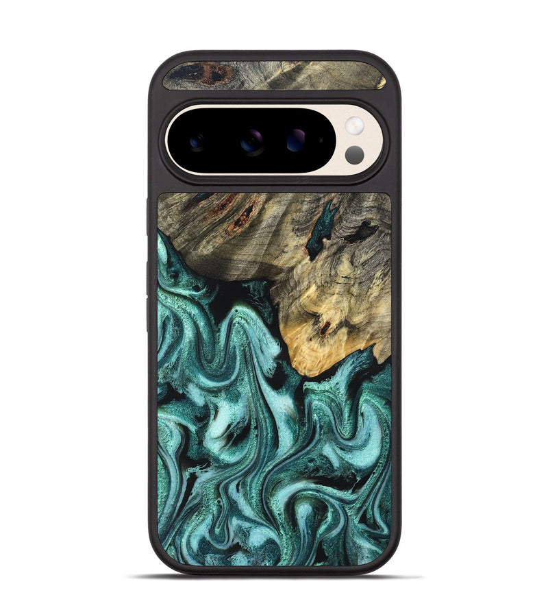 Pixel 10 Wood Phone Case - Shaniya (Green, 831128)