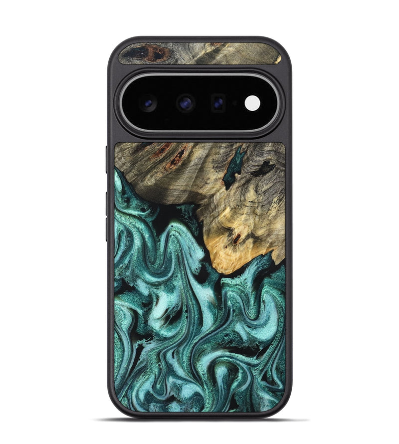 Pixel 11 Pro Wood Phone Case - Shaniya (Green, 831128)