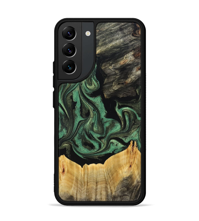 Galaxy S22 Plus Wood Phone Case - Joselin (Green, 831129)