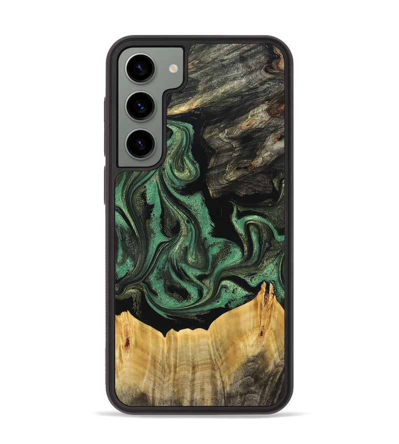 Galaxy S23 Plus Wood Phone Case - Joselin (Green, 831129)