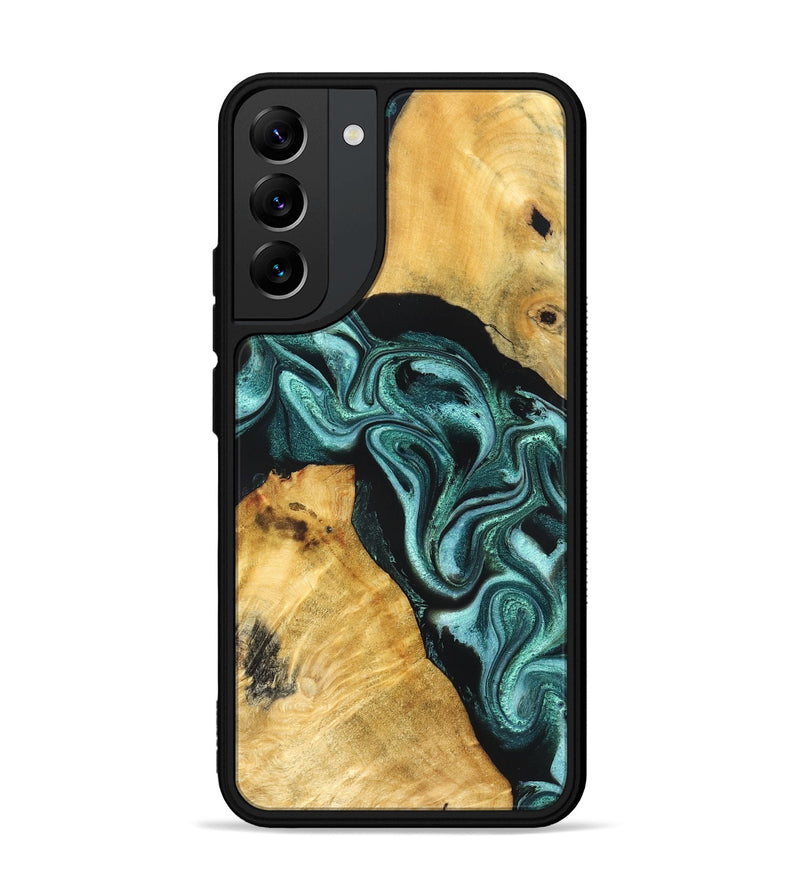 Galaxy S22 Plus Wood Phone Case - Yusuf (Green, 831130)