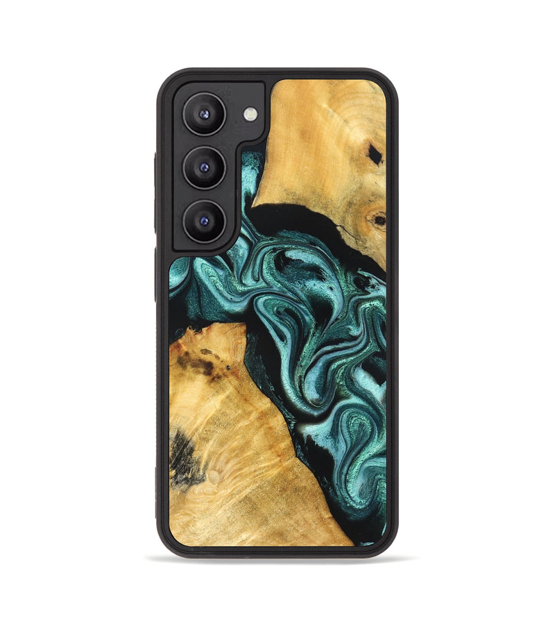 Galaxy S23 Wood Phone Case - Yusuf (Green, 831130)