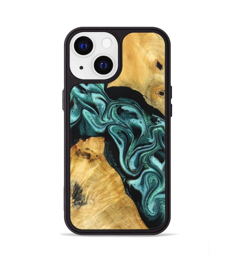 iPhone 13 Wood Phone Case - Yusuf (Green, 831130)