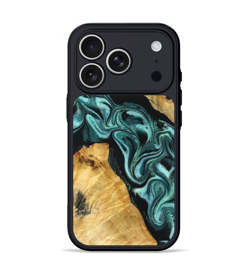 iPhone 17 Pro Wood Phone Case - Yusuf (Green, 831130)