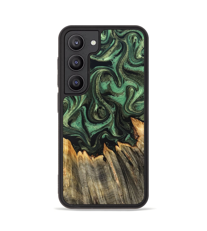 Galaxy S23 Wood Phone Case - Myah (Green, 831131)