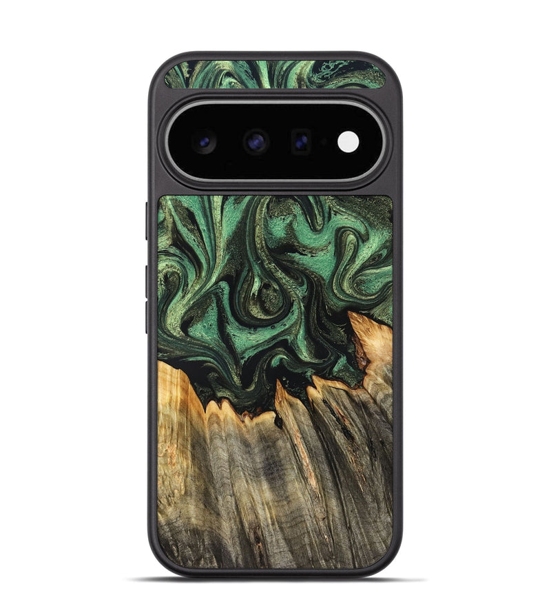 Pixel 11 Wood Phone Case - Myah (Green, 831131)