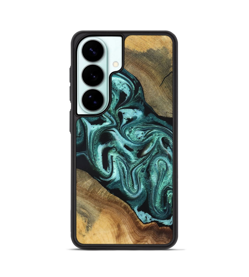 Galaxy S26 Wood Phone Case - Iliana (Green, 831132)