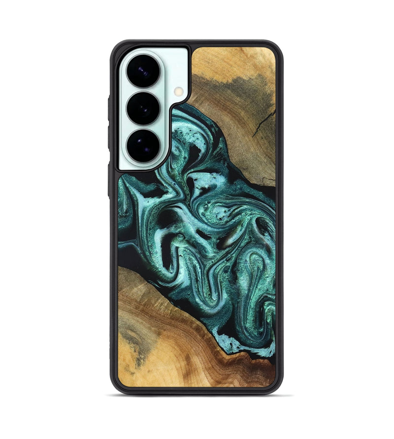 Galaxy S26 Plus Wood Phone Case - Iliana (Green, 831132)