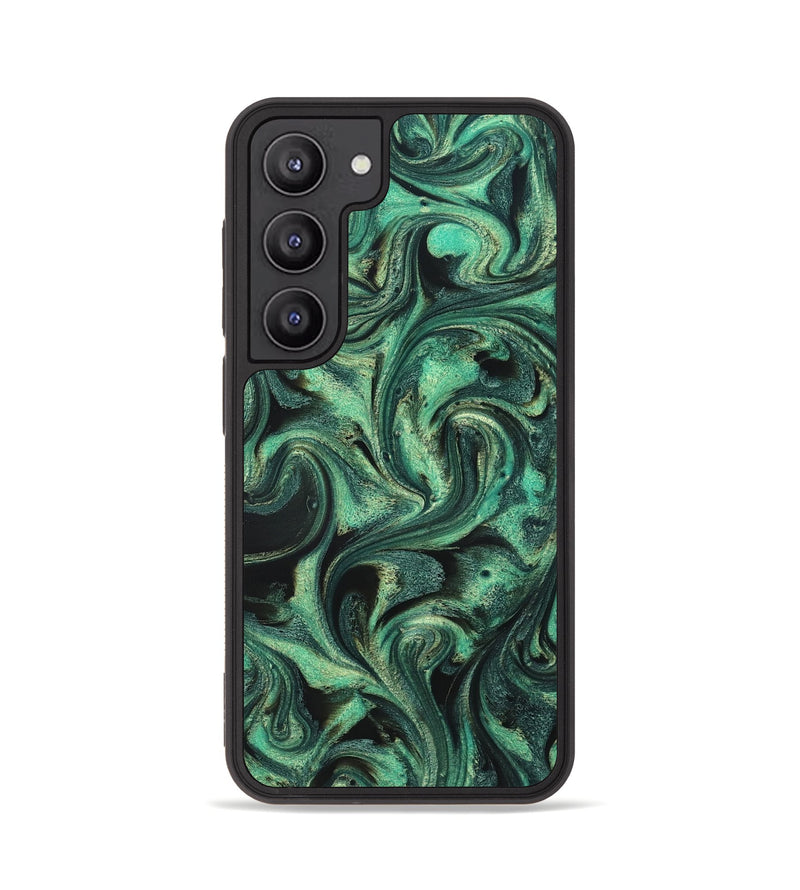 Galaxy S23 ResinArt Phone Case - Lavinia (Green, 831133)