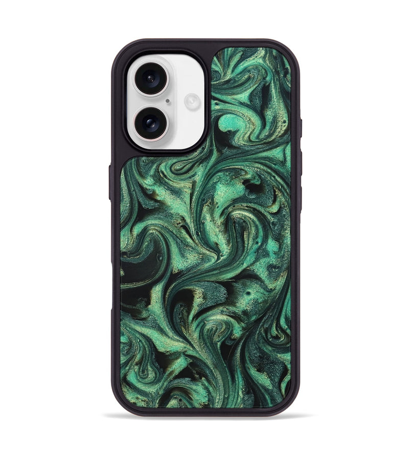iPhone 17 ResinArt Phone Case - Lavinia (Green, 831133)