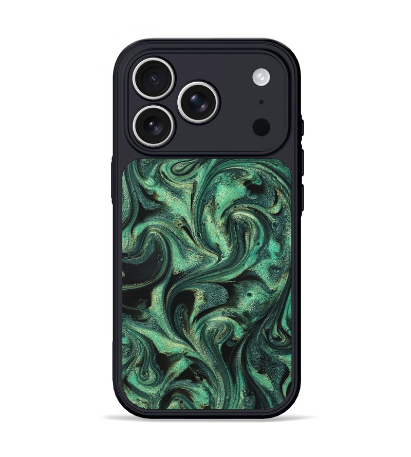 iPhone 17 Pro ResinArt Phone Case - Lavinia (Green, 831133)