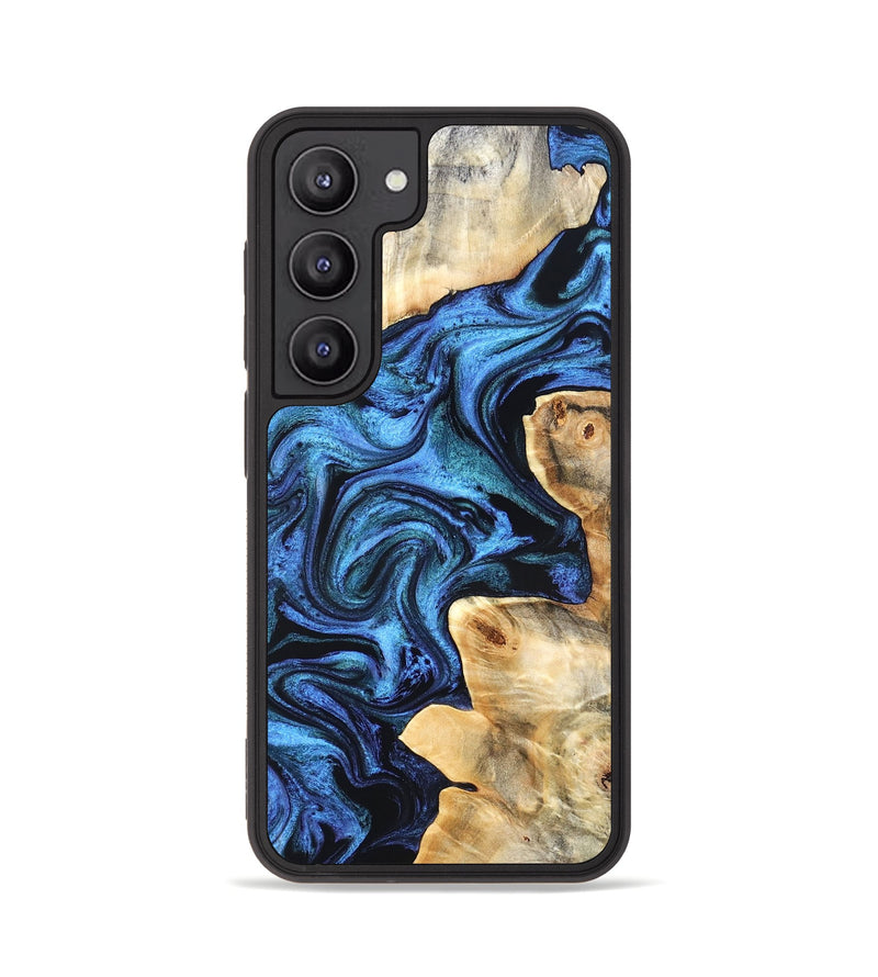Galaxy S23 Wood Phone Case - Kory (Blue, 831134)