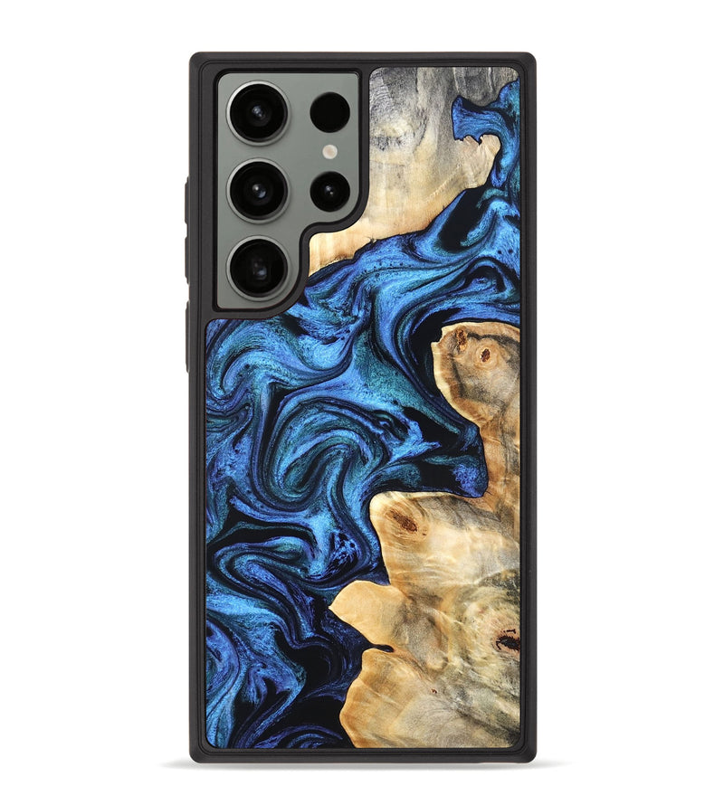 Galaxy S23 Ultra Wood Phone Case - Kory (Blue, 831134)