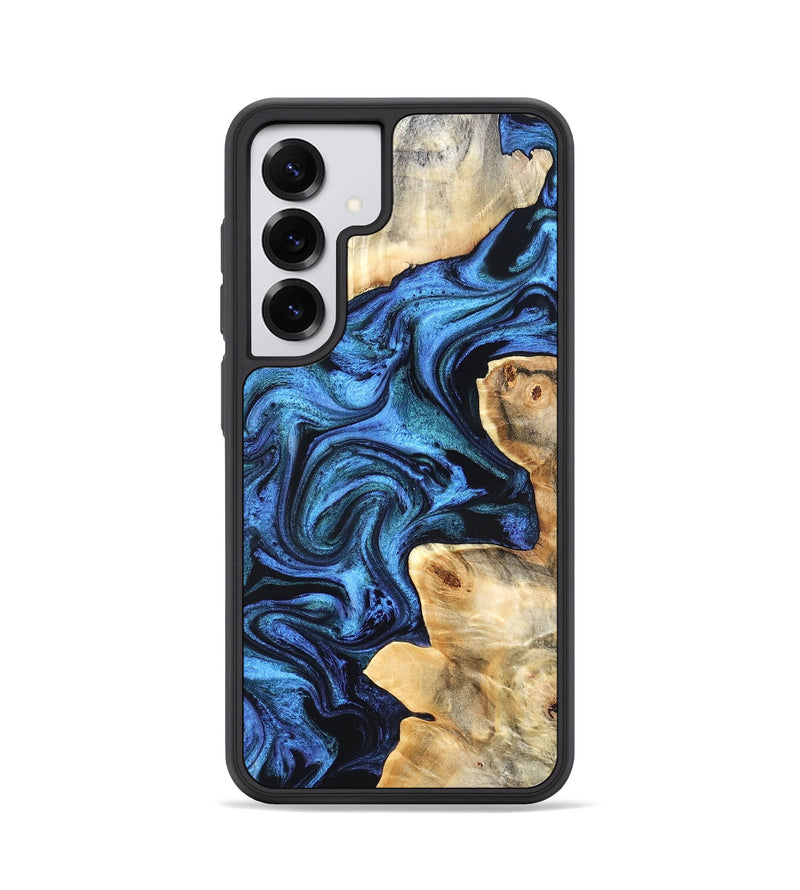 Galaxy S25 Wood Phone Case - Kory (Blue, 831134)