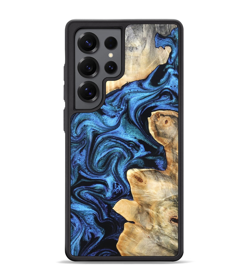 Galaxy S25 Ultra Wood Phone Case - Kory (Blue, 831134)