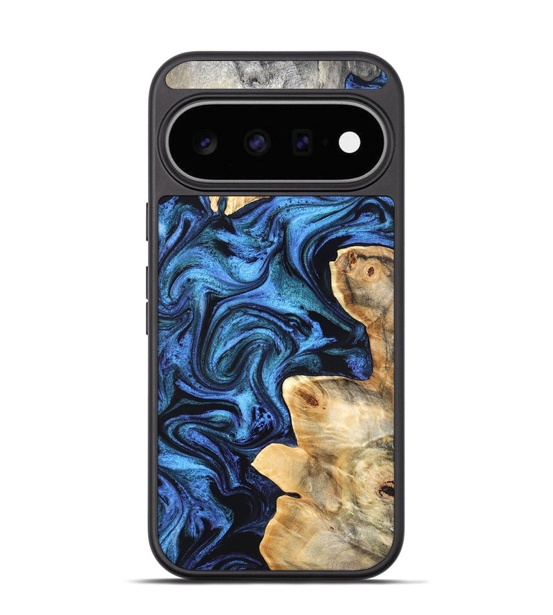 Pixel 11 Wood Phone Case - Kory (Blue, 831134)