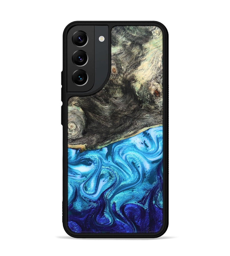 Galaxy S22 Plus Wood Phone Case - Banks (Blue, 831135)