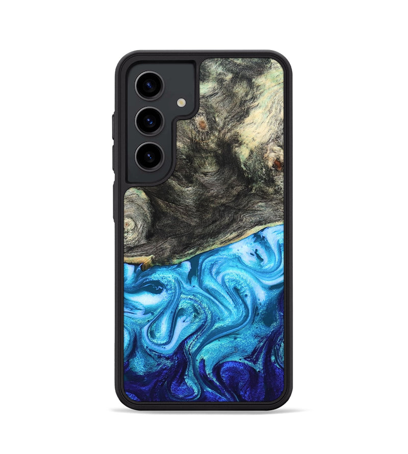 Galaxy S24 Wood Phone Case - Banks (Blue, 831135)