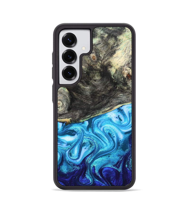 Galaxy S25 Wood Phone Case - Banks (Blue, 831135)