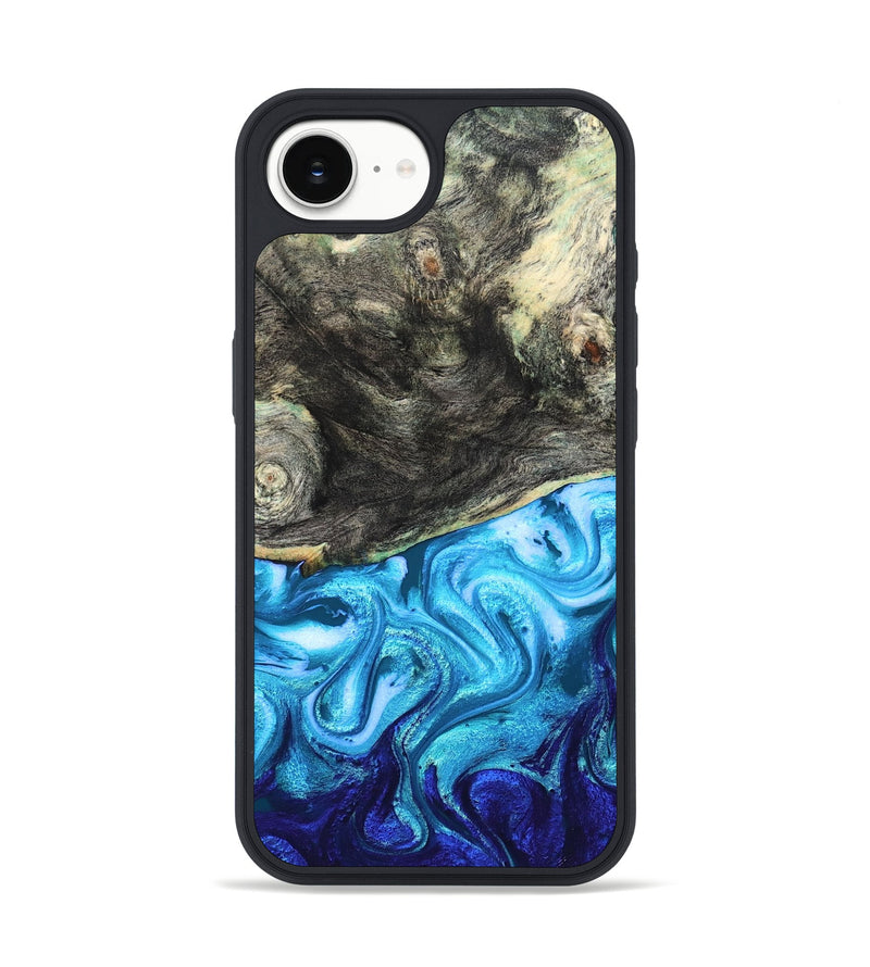 iPhone 16e Wood Phone Case - Banks (Blue, 831135)