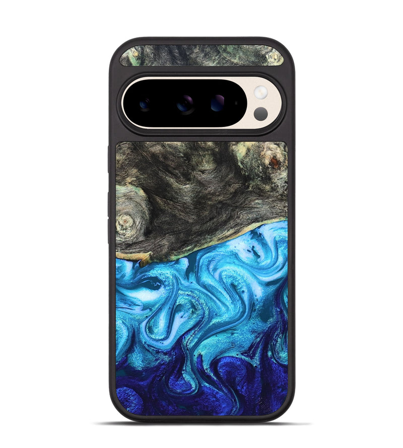 Pixel 10 Wood Phone Case - Banks (Blue, 831135)