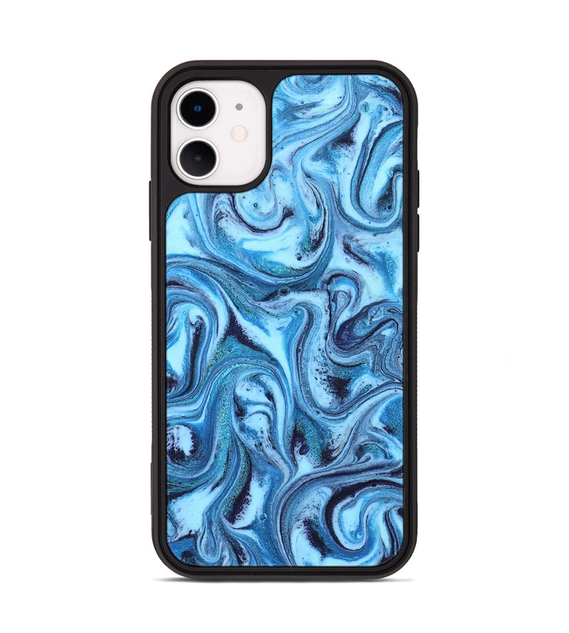 iPhone 11 ResinArt Phone Case - Novah (Blue, 831136)