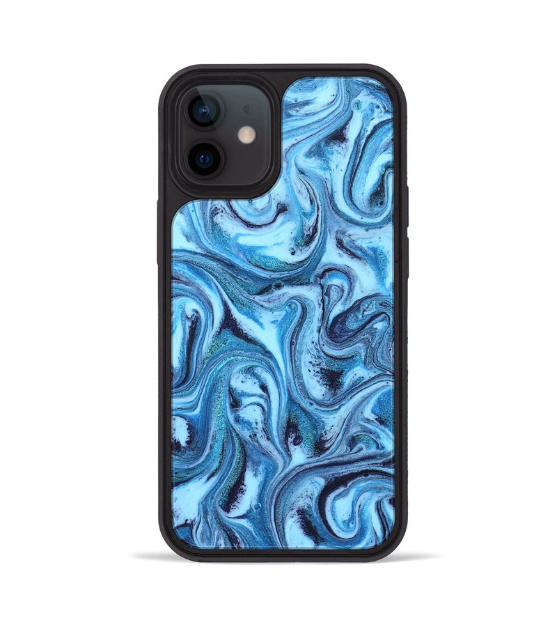 iPhone 12 ResinArt Phone Case - Novah (Blue, 831136)