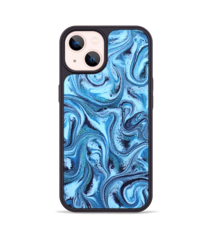 iPhone 14 ResinArt Phone Case - Novah (Blue, 831136)