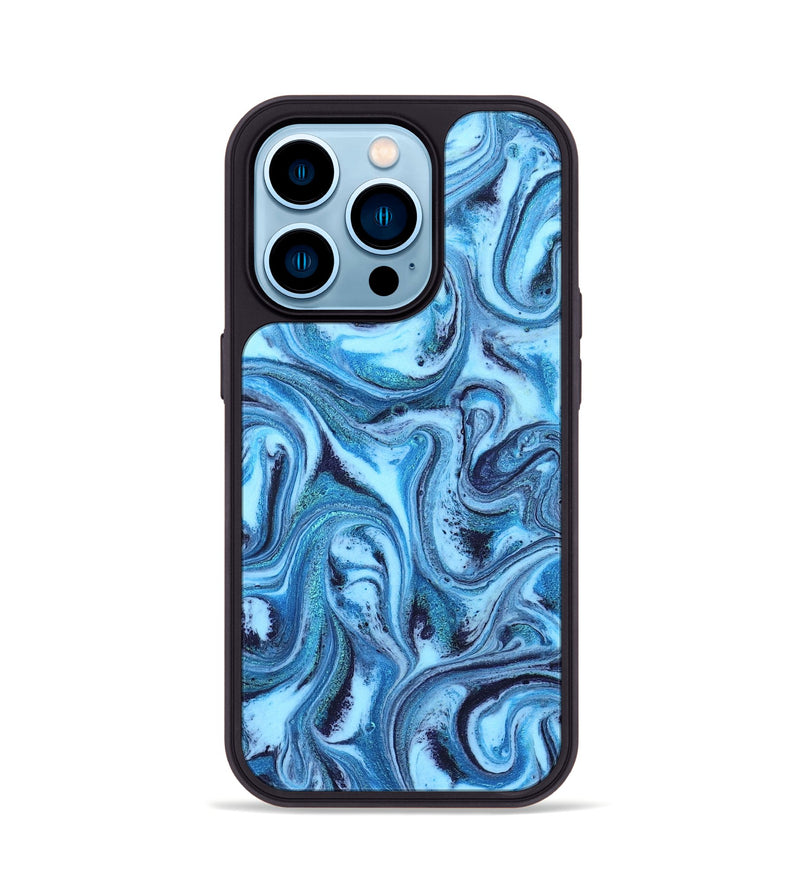 iPhone 14 Pro ResinArt Phone Case - Novah (Blue, 831136)